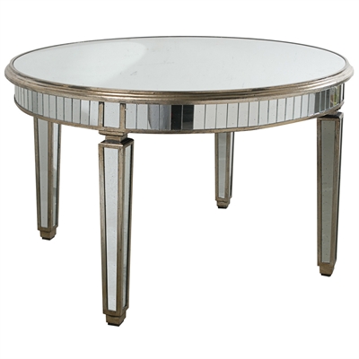 ROUND MIRROR TABLE - LARGE
